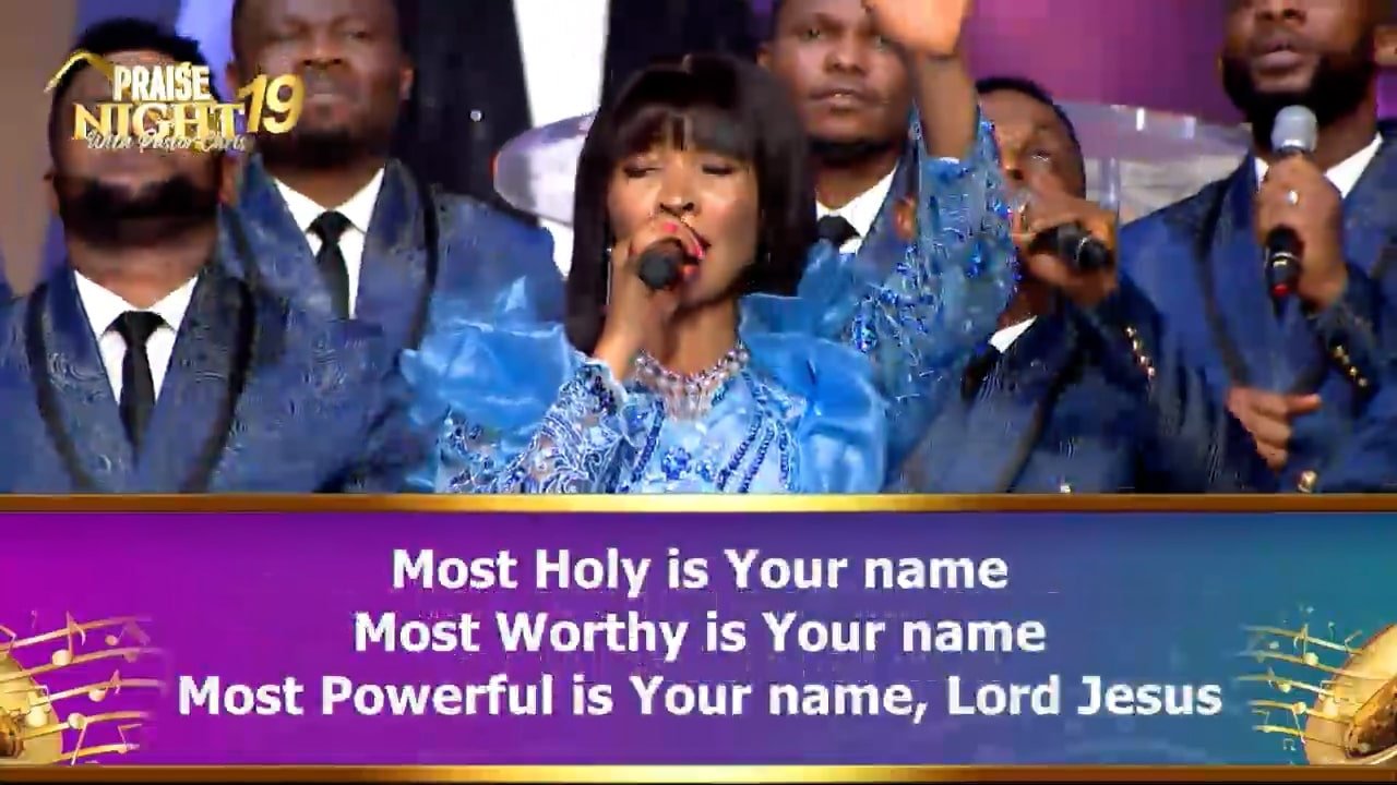MOST HOLY IS YOUR NAME BY MAYA AND LOVEWORLD SINGERS PRAISE NIGHT 19